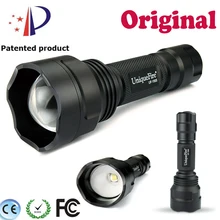 UniqueFire 1505 XM-L2 дизайн Алюминиевый 38 мм выпуклая линза зум светодиодный фонарик 5 режимов