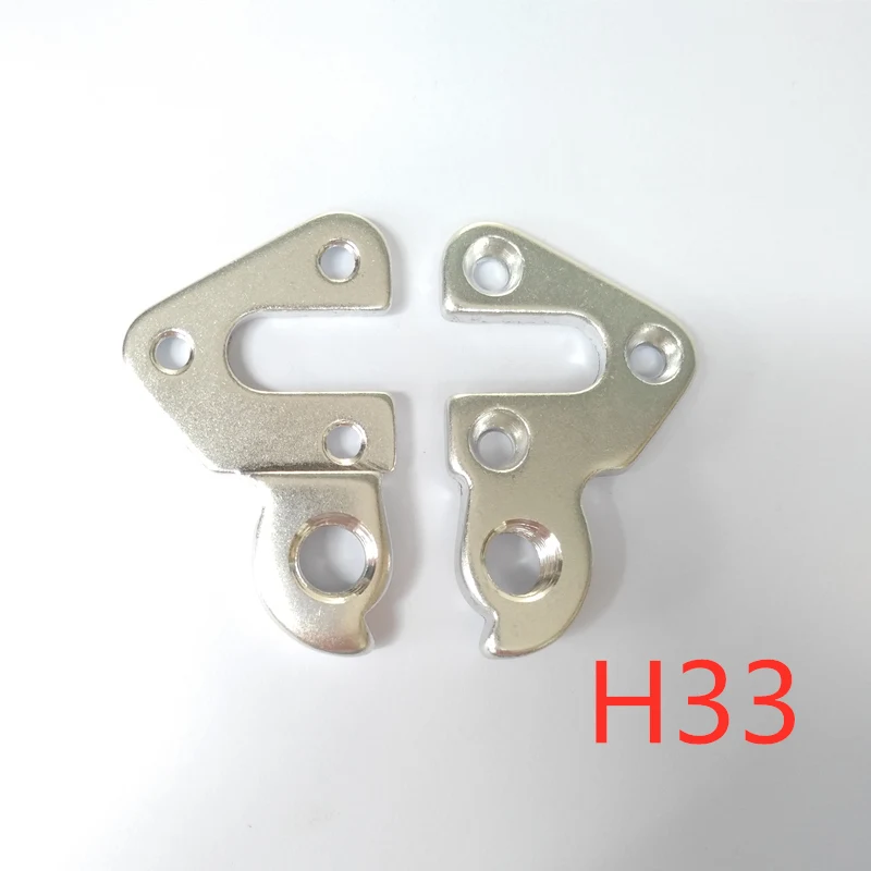 HWG33P100 100 шт./лот, велосипедная шестерня, задняя, MTB, дорожная, велосипедная шестерня, вешалка, велосипедный переключатель, задний крючок с болтами, быстрая - Цвет: HWG33P100