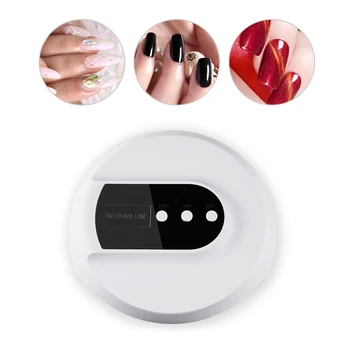 

12LEDs 36W Professional UV USB Lamp Nail Dryer Lamp for Curing Gel Polish Nail Machine Fingers Toenails Cure Machine Lamp