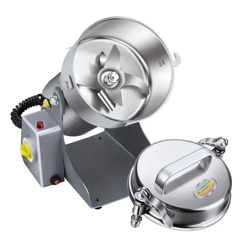 

400g swing full stainless steel powder grinding machine grinder / food / coffe grinder, electric household flour mill 1880W