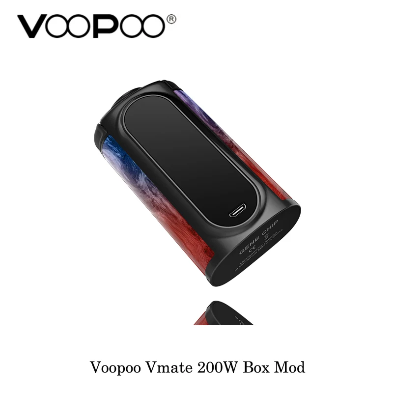 Voopoo Vmate 200 Вт TC коробка мод баланс заряда электронная сигарета питание от Двойной