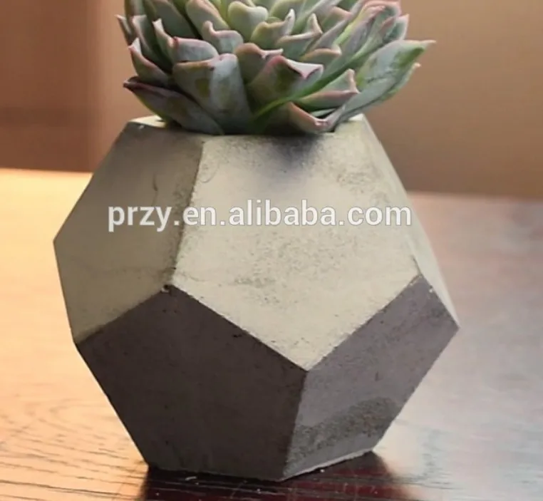 Buy Silicone concrete Mold cement Reusable Mould