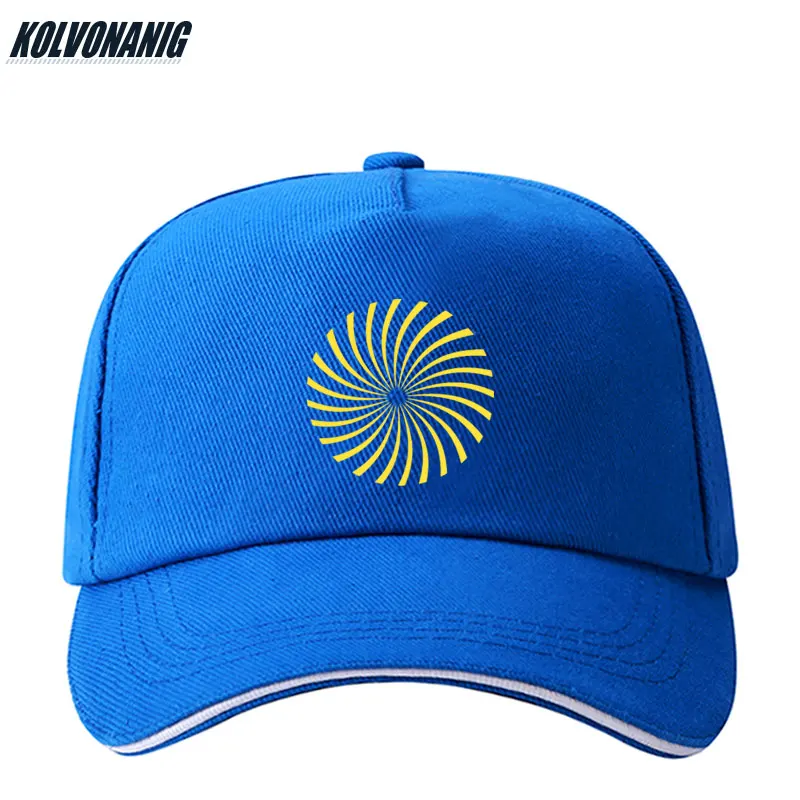 

Summer Creative Hypnotic Funny Printed Baseball Caps For Men Cotton Outdoors Sunshade Sun Visor Unisex Adjustable Snapback Hats