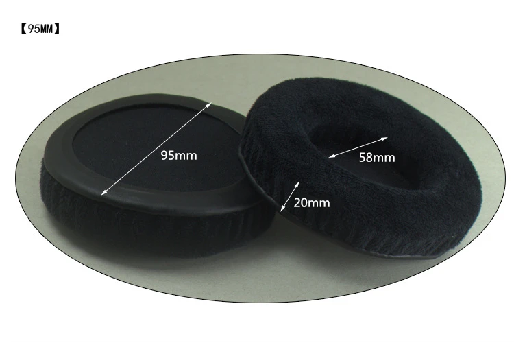 So Soft Velvet Foam Ear Pads Cushions 60 65 70 75 80 85 90 95 100 105 110 115 120MM For SONY For Audio-Technica for Sennheiser (13)