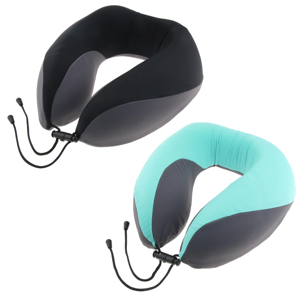 

Memory Foam Filling Travel Pillow, Portable Splicing U Shaped Navy Neck Support Pillow Home & Office Nap