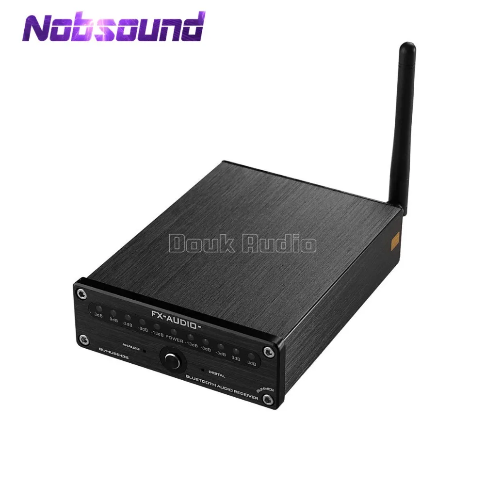 

Nobsound FX-Audio BL-MUSE-02 HiFi Bluetooth 4.0 Audio Receiver with Optical/Coaxial/AUX Output Support APTX DAC