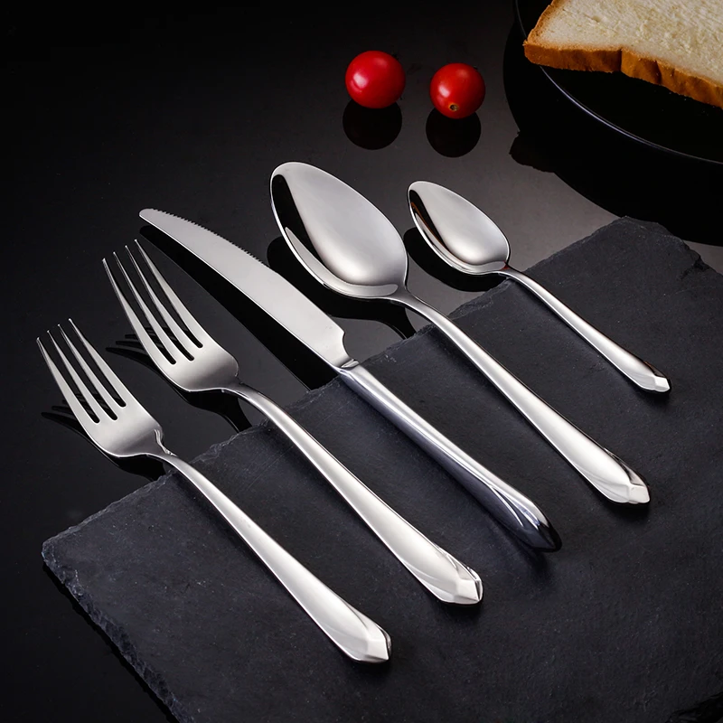 20Pcs/set Stainless Steel 18/10 Cutlery Set Silverware Flatware