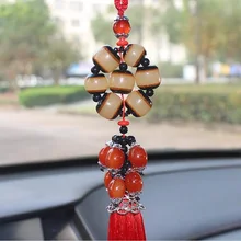 Подвеска для автомобиля, подвесные украшения, модный подарок, благословленные символизирующие спокойствие, здоровье, зеркало заднего вида, подвески, отделка автомобиля, Стайлинг, авто аксессуары