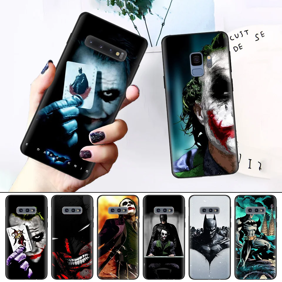 

Phone Pattern for Samsung Galaxy S8 S9 S10 S10e S10 Plus M20 S6 S6edge S7 S7edge Silicone TPU Soft Case Batman Joker Dark Knight