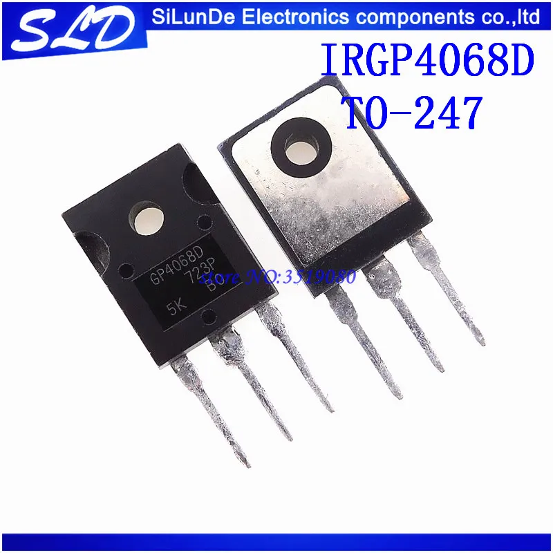 

IRGP4068D IRGP4068 GP4068D IGBT 600V 96A 330W TO247 new and original in stock 5pcs/lot Free Shipping