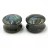 2pcs Labradorite Ear Plug Double Flared Plug Glow Stone Ear Expander Body Piercing trinket ► Photo 2/6