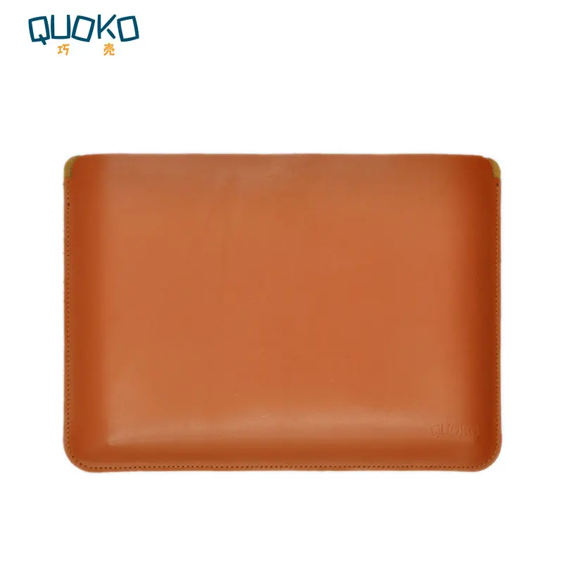 Простая и супер тонкая сумка для ноутбука из натуральной кожи, чехол для Dell XPS 13/15 9385 9575, поперечный стиль