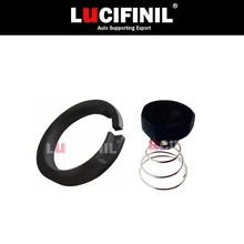LuCIFINIL Anel de Pistão Compressor De Ar Suspensão a ar de Borracha Da Mola Da Válvula W211 W220 E65 E66 C5 C6 C7 A6 A8 Phaeton 2203200104