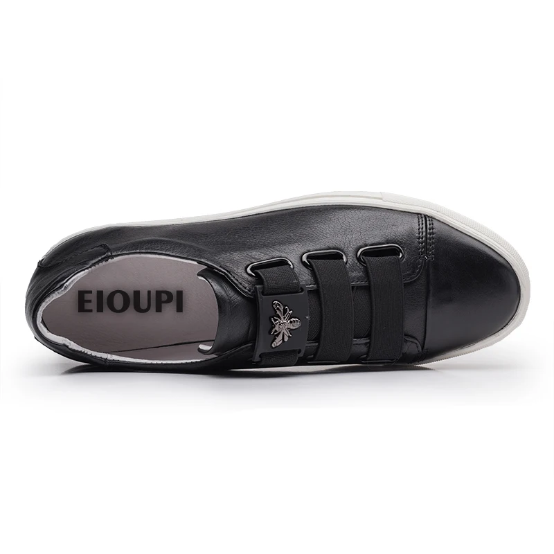EIOUPI/Новые дизайнерские модные мужские в деловом стиле из натуральной кожи повседневная обувь в стиле ретро дышащие мужские туфли дерби e32514