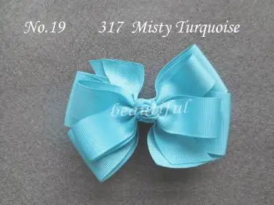 200 BLESSING Good Girl Boutique 4.5" Double Bowknot Hair Bow Clip Accessories 