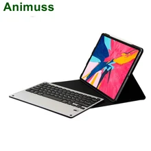 Animuss Aluminum Bluetooth Keyboard Cover For iPad For iPad Pro 12.9 2018 Wireless Keyboard Cover Case For iPad Ultra Thin Animuss Aluminum Bluetooth Keyboard Cover For iPad For iPad Pro 12.9 2018 Wireless Keyboard Cover Case For iPad Ultra Thin