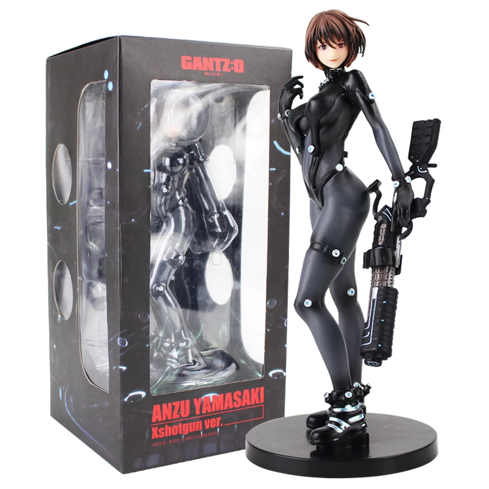 Gantz O Figures Anzu Yamasaki Xshotgun Ver. in Suit команда Осака Охотник за инопланетянами сексуальная красота с пистолетом модель куклы