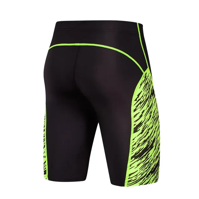 US $8.44 2017 New Gym Clothing Compression Tights Men Running Shorts Sports Spandex Lycra Short Pant Tight L