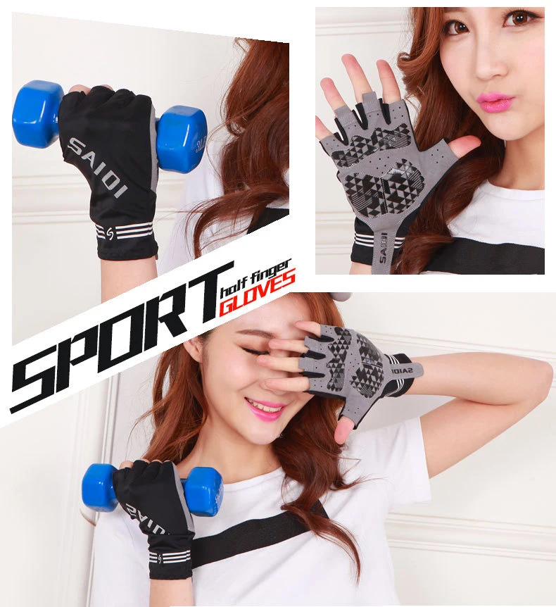 LongKeeper перчатки до середины пальца Для женщин Для мужчин спортивные тренажерный зал для обучения фитнесу упражнения Бодибилдинг Guant