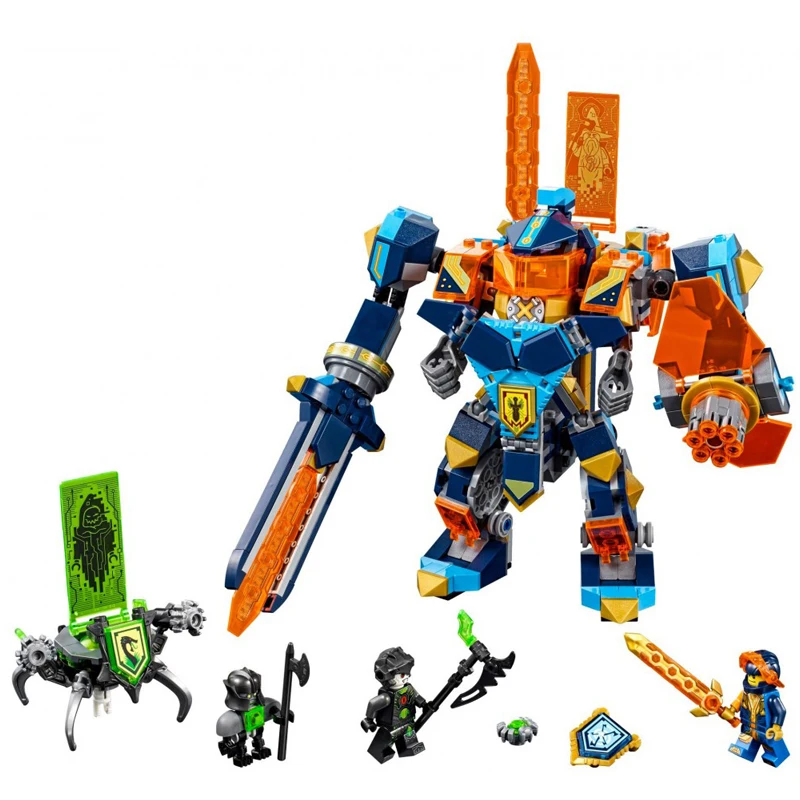 14043 567 шт. nexo Knight серия Рыцари будущего высокотехнологичные Волшебные Арес