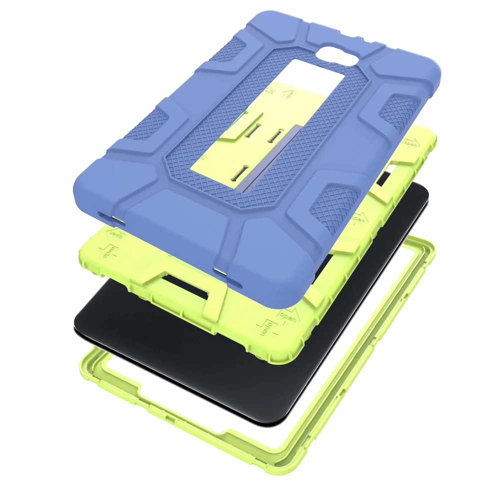 Детский чехол для samsung Galaxy Tab A 10,1 чехол T580 T585 T585N чехол Coque Funda Гибридный трехслойный защитный чехол для всего тела