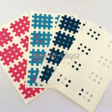 10 листов/партия) спиральная Крестовая кинезиологическая лента 3 мм X 4 мм 8 шт./лист физиотерапия Крестовая лента