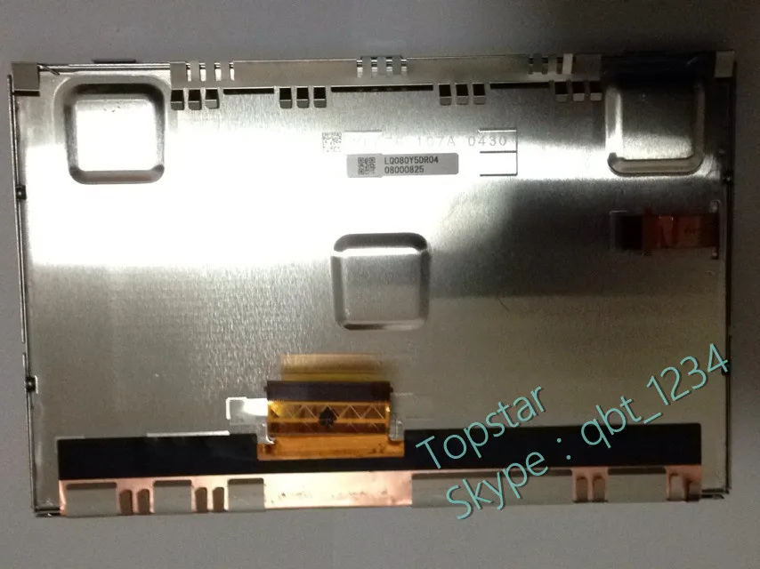 

8 inch original LQ080Y5DR04 LQ0DAS2982 LCD Screen Display Panel for Mercedes Benz GL Class Headrest one year warranty