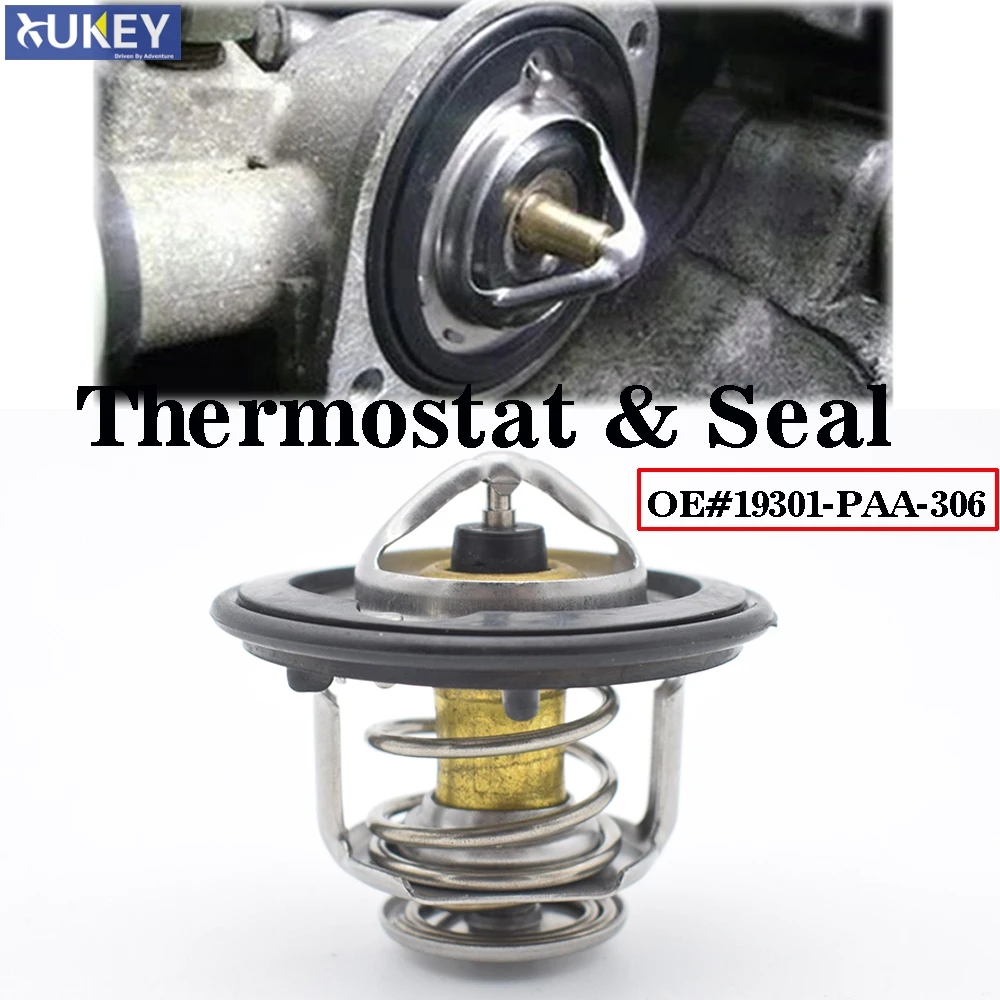 OE# 19301-PAA-306 Car Engine Coolant Thermostat With Gasket For Honda Civic Accord Odyssey Prelude CR-V Acura Integra