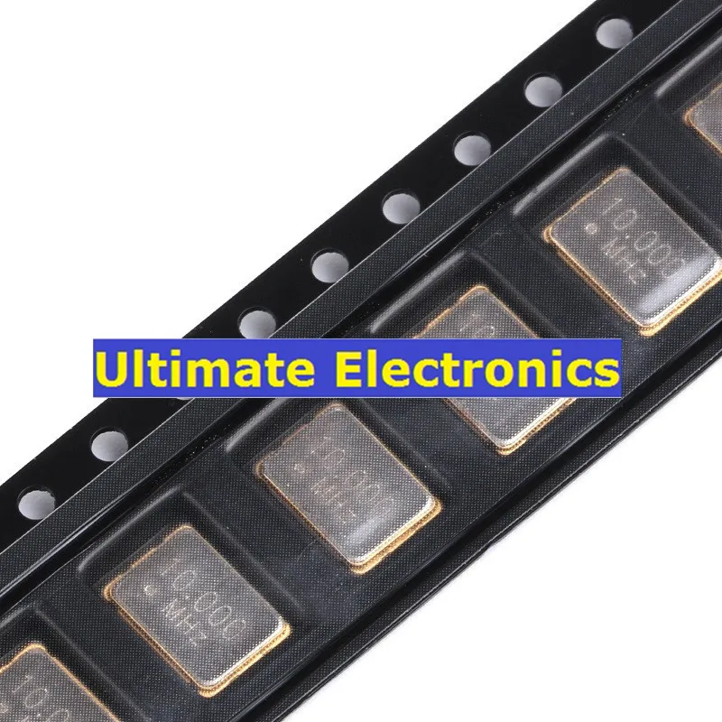 

10pcs SMD Active Crystal 7050 10.000MHz 10mhz 25PPM 3.3V 5*7mm 4feet 5070 Resonator