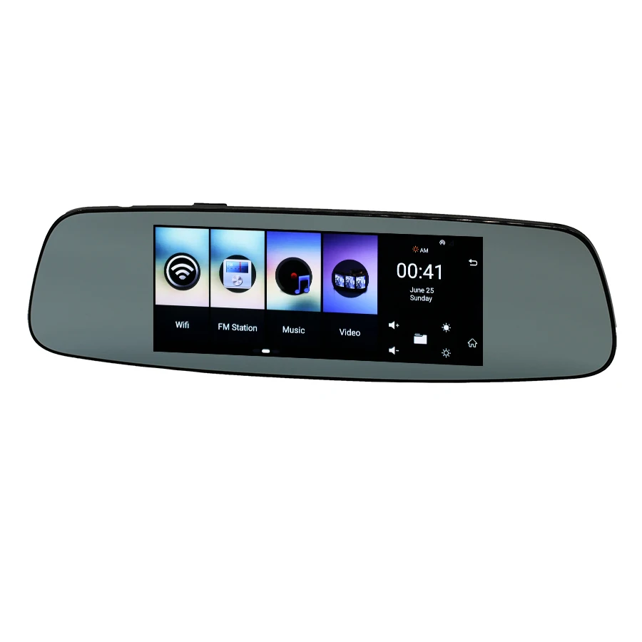 Udricare 7 дюймовый 4G SIM карта GPS навигация Android 5 1 WiFi Bluetooth телефон DVR ГБ ОЗУ 16 Гб задний