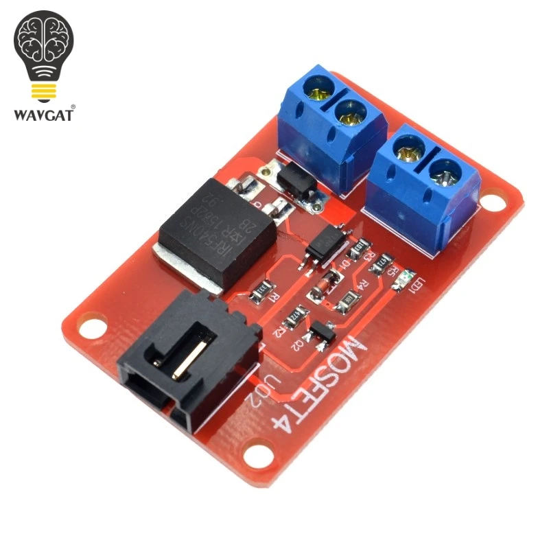 WAVGAT 1 канал Route MOSFET Кнопка IRF540 + модуль переключателя для Arduino|button switch module|mosfet