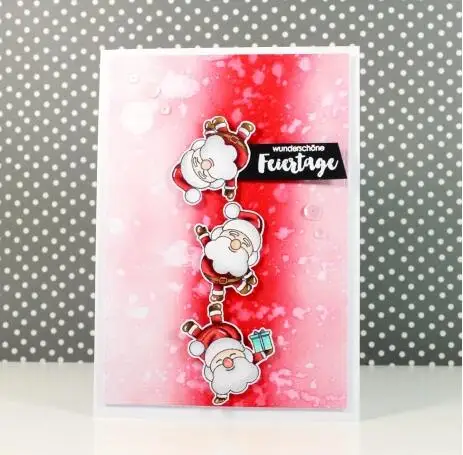 

2018 Santa Claus Transparent Clear Stamp for DIY scrapbooking/Card Making