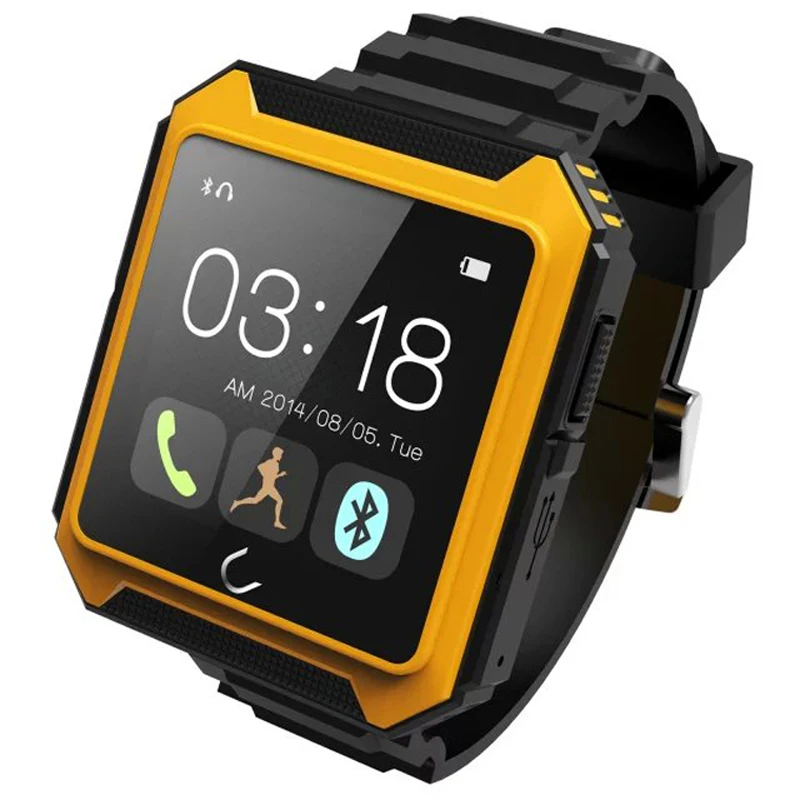 Bluetooth Smart watch Uterra Waterproof IP68 Pedometer font b SmartWatch b font Wrist Watch For iPhone