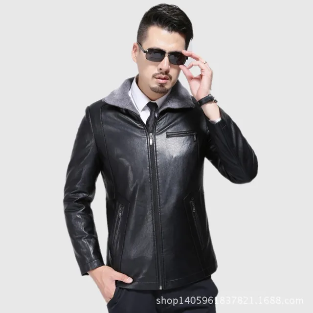 Veste d'hiver en cuir pour homme, blouson d'hiver russe chaud en fausse  fourrure De qualité supérieure, 8XL, 2020 - AliExpress