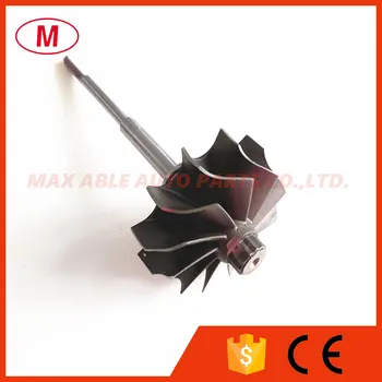 

TD04HL Turbocharger turbine shaft /turbo wheel /turbo shaft 45.65/52.00mm 11 blades