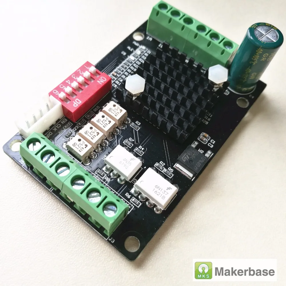 Makerbase MKS LV8729 OC Драйвер шагового двигателя Ультра тихий 1.5A CNC s 3d части принтера для