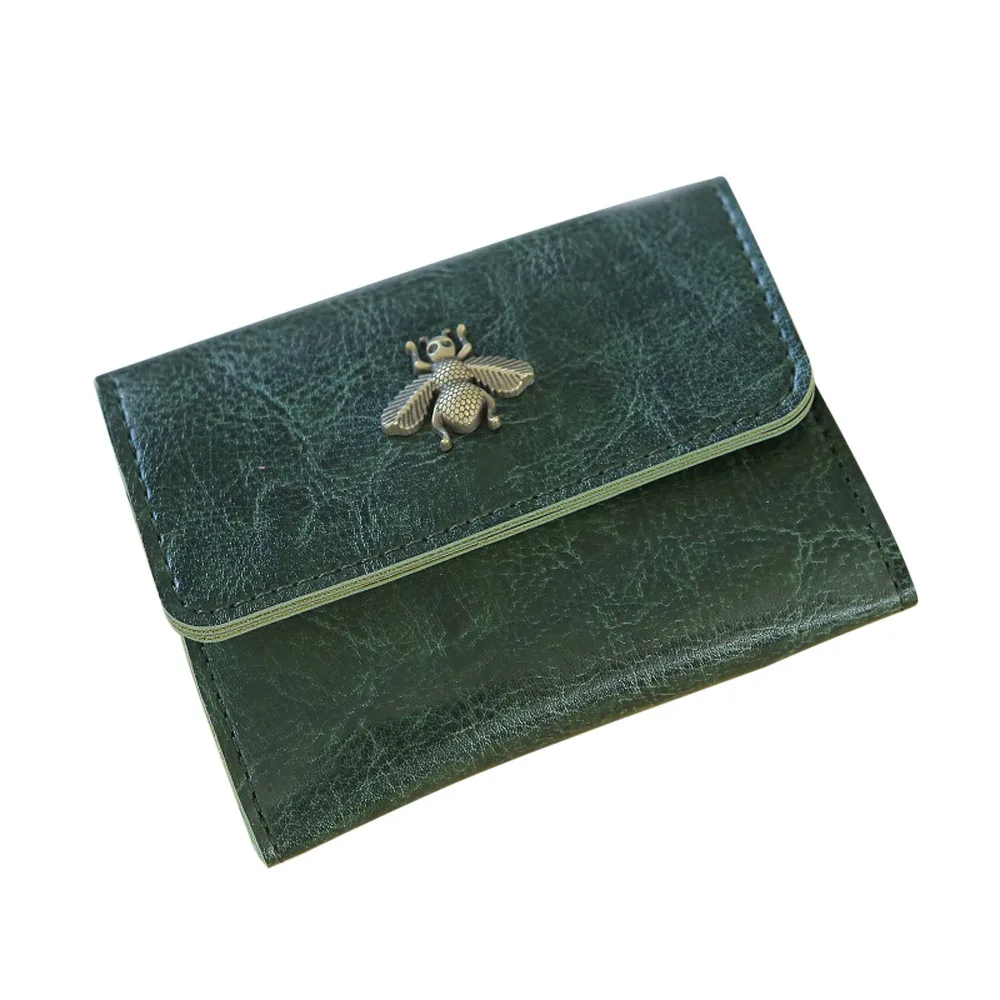 

Women wallets brand PU leather Short Wallet women wallet Small card Coin Purse Top Quality Fashion Handbag Key Holder# FF