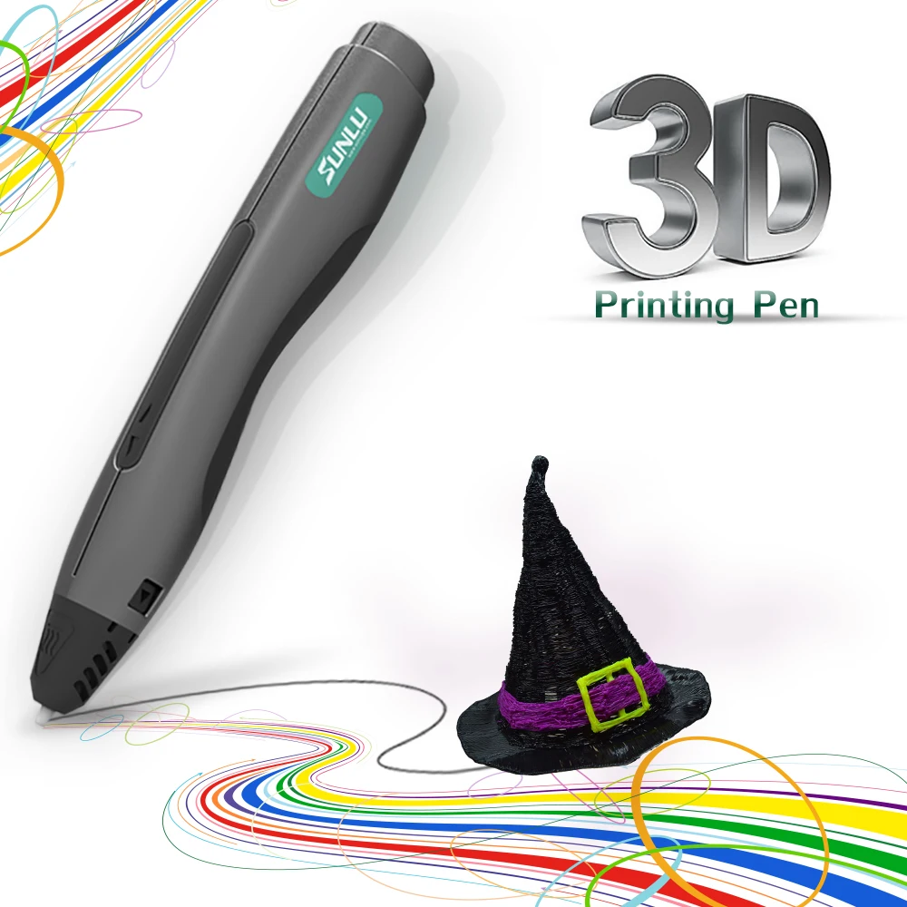 3D Pen new SUNLU 3D Printer Pen SUNLU 3D SL 400A Support PCL Filament Low Temperature Safer Use