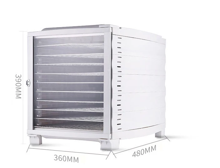 Commercial Dryer For Vegetables And Fruits 10-layer Stainless Steel Food Dehydrator Electric Vegetable Dryer FD-410