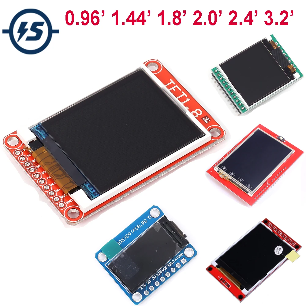 0,96 "1,44" 1,8 "2,0" 2,4 "3,2" TFT lcd сенсорный экран щит для Arduino lcd модуль Дисплей 0,96 1,44 1,8 2,0 2,4 3,2 дюйма