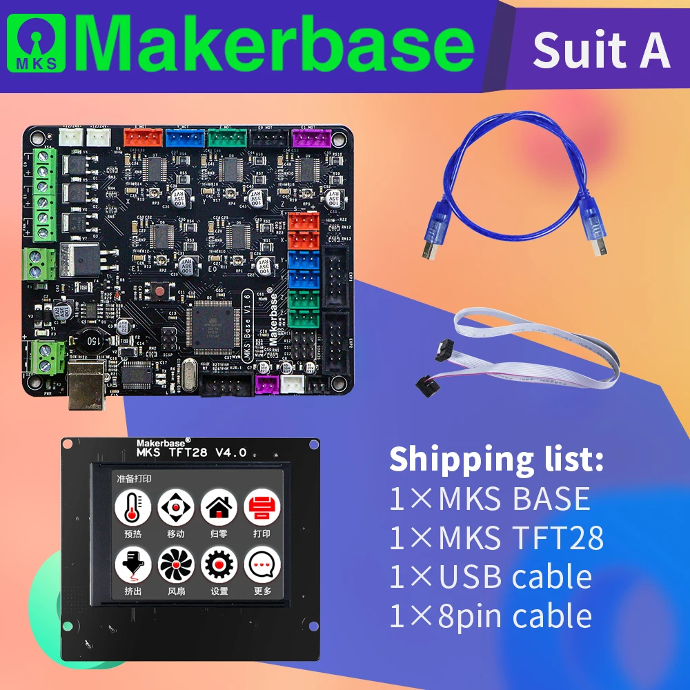 

Makerbase high performance controller kit MKS Base and MKS TFT28