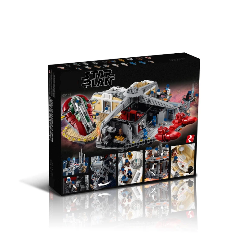 

2018 DHL 05151 Star Plan Wars Betrayal at Cloud City set Compatible Legoing 75222 Blocks Bricks Building Educational Model