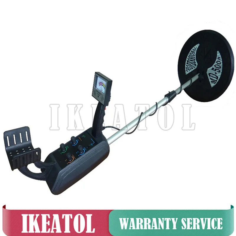

MD5008 Metal Detectors Underground Depth Treasure Nugget Finder Gold Silver Mine Digger with LCD Display Big and Small Coins