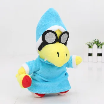 

100pcs 18cm Super Mario Bros Magikoopa Kamek plush dolls soft toys Game Super Mario Plush Toy Stuffed Dolls