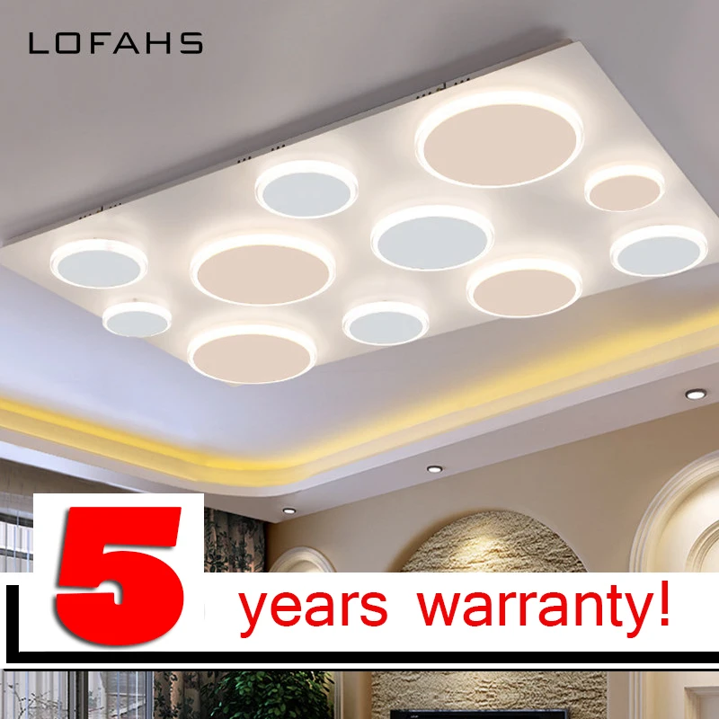 

LOFAHS Modern LED chandelier Simple style Smart home Lighting Large Dot group art Creative chandelier bedroom living room lamp