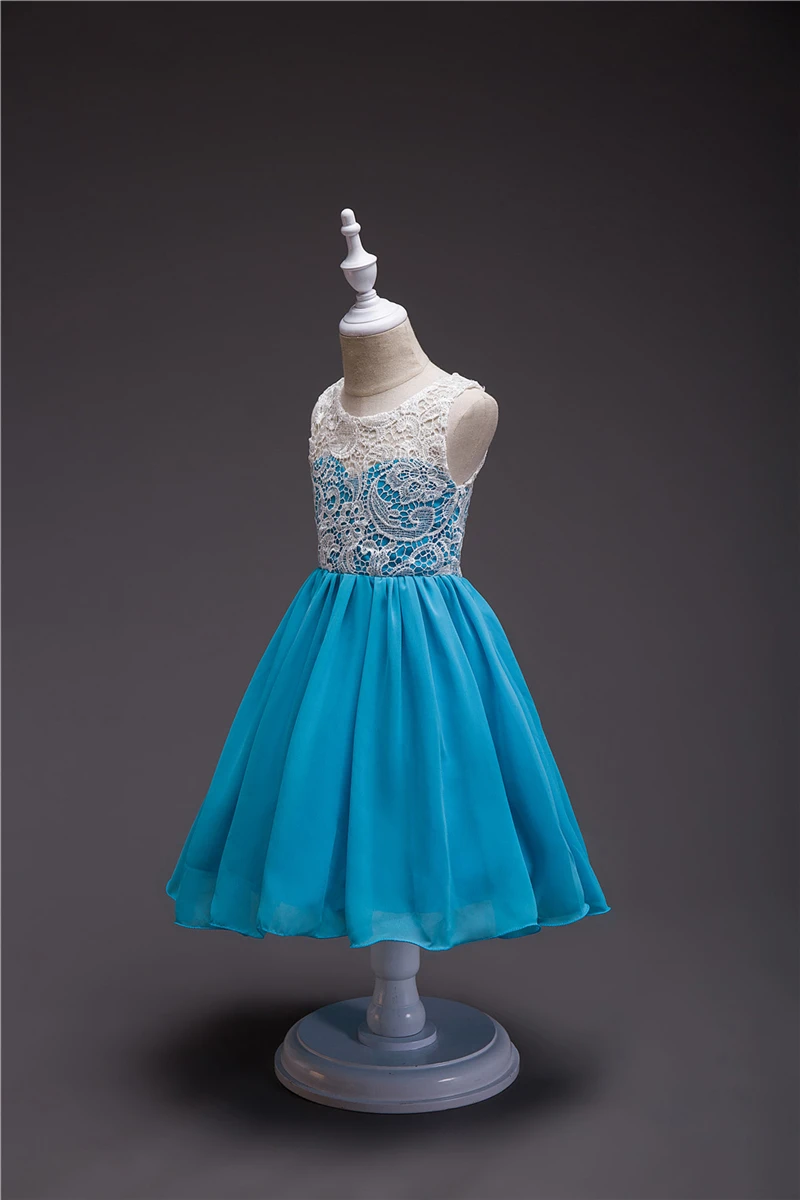 Girls Evening Dress 2018 Baby Girls Chiffon Birthday Tutu Costume Children Halloween Christmas Vestidos Girls Toddler Clothing (6)
