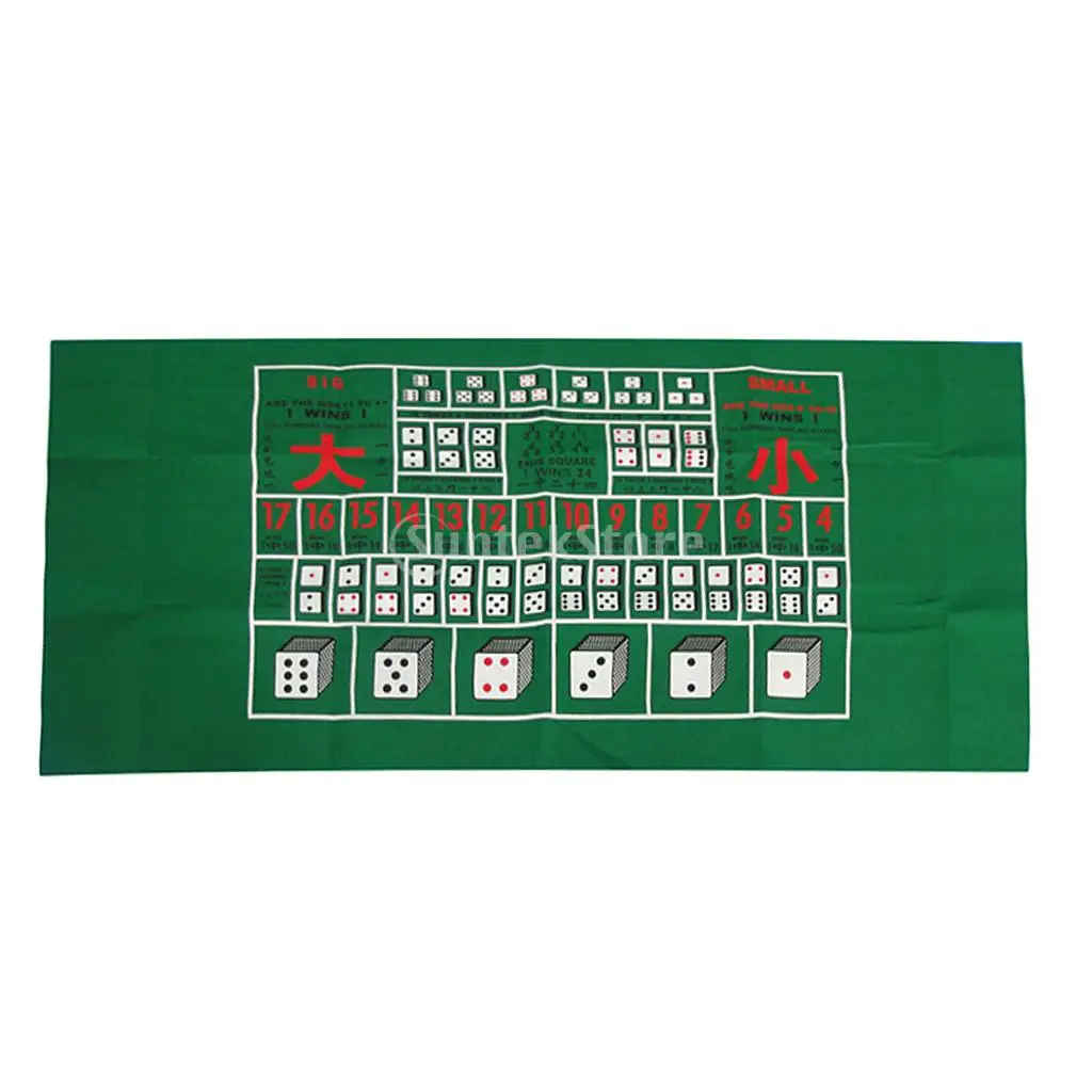

Poker Table Layout Cover Poker Gaming Table Cloth Casino Felt Layout 2 New