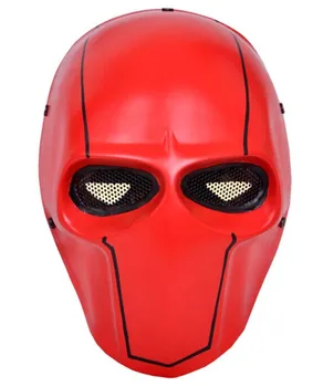 

FMA Paintball Airsoft Wire Mesh Army of Two Biochemical Full Red Face Mask