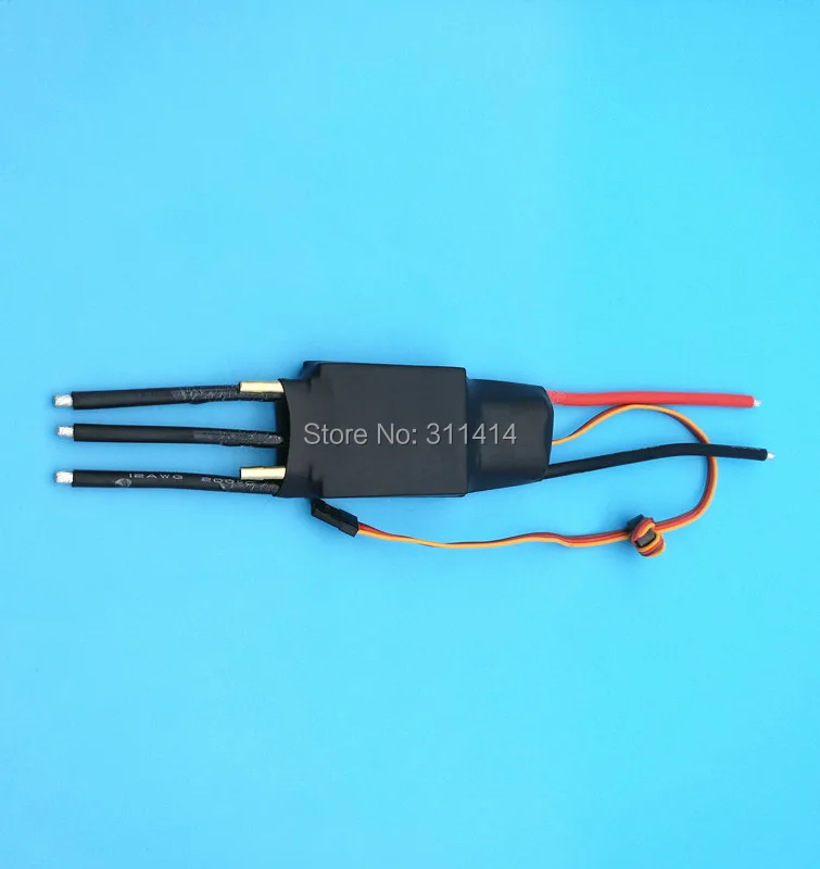 2pcs/lot 2-7S Lipo 100A ESC 5V/5A UBEC Brushless Speed Controller For RC Boat UBEC100A With Water Cooler Promotion | Игрушки и хобби