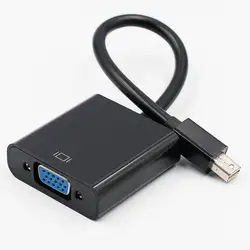 Mini DP к VGA адаптер мини дисплейный порт для интерфейса Thunderbolt VGA кабель конвертер 1080 P кабели для Macbook Pro Air проектор ПК